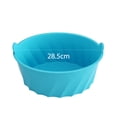 thumbnail image 3 of Revestimiento De Olla De Cocción Lenta Silicona Olla de cocción lenta Liner Divisor Crockpot Cocina Sopa Olla Herramienta de cocina (Azul) Likrtyny Libre de BPA, 3 of 8
