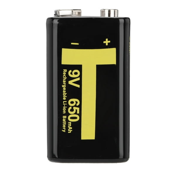 ZOUSSIQI High Quality Portable 9V 650mAh Large Capacity Rechargeable Lithium Battery EL225#33834