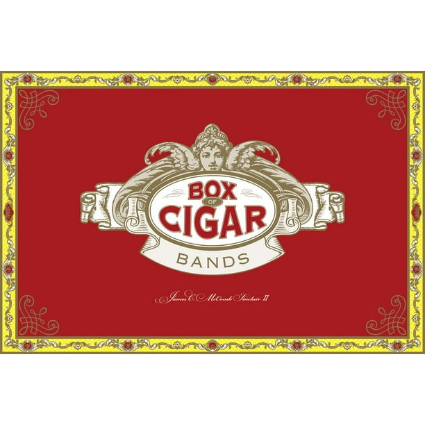 box of cigar bands hardcover walmart com