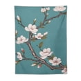 thumbnail image 5 of Chilfamy  Flower Wall Tapestry Large, Japanese Flower Blossom Tree Tapestry Floral Wall Hanging Fabric for Bedroom Living Room Wall Decor Cover Sheet Blanket 30x40 Inch, 5 of 7