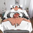 thumbnail image 4 of UFC Fighter Bedding Set with Pillowcases, MMASoft Microfiber Duvet Cover with Zipper Closure for Single Bed（xcm, 4 of 5