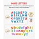 thumbnail image 2 of Kit de letras del alfabeto magnético GameNote 238 piezas con tablero, 2 of 6