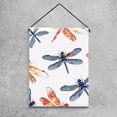 thumbnail image 4 of Welcome Cute Dragonflies Seamless Garden Flag, Vertical Double Sided Small House Flag, Yard Farmhouse Outdoor Deck Veranda Lawn Decor 28x40 Inch, 4 of 6