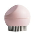 thumbnail image 1 of Cepillo multifuncional para ollas, herramienta para lavar platos de pie, gel de sílice reutilizable. Rosa, 1 of 9