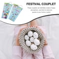 thumbnail image 2 of RUNROTOO 1 Pair Decorative Easter Party Door Curtains Polyester Cloth Home Decor Atmosphere Creation, 2 of 4