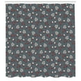thumbnail image 3 of Ambesonne Floral Shower Curtain, Spring Petals Blooms, 69"Wx84"L, Pale Peach Vermilion, 3 of 3