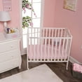 thumbnail image 5 of Everyday Kids 2 Pack Portable Crib Sheets - Pink/Purple, 5 of 12