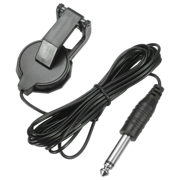 Uxcell Clip-On Guitar Pickup with 1/4 Inch Plug Instrument Guitar Microphone for Acoustic Guitar Ukulele Violin