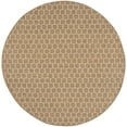 thumbnail image 2 of Nourison Reversible Indoor Outdoor 8' x Round Natural Modern Rug, 2 of 10