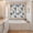 Blue, variant on Navy Blue Floral Kitchen Curtains Window Panels, Vintage Flowers Elegant Pastoral Rustic Insulated Window Treatment Curtain, Grommet Curtains for Bedroom/Living Room/Bathroom, 2 Piece 52"Wx84"L