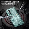 thumbnail image 2 of For Samsung Galaxy Z Fold 6/5/4/3/2 Mechanical Plating Hinge Case+Screen Protector, 2 of 9