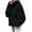 Black, variant on Homenesgenics Womens Tops under $5 Women's Casual Solid Tops Knitting Long Sleeves Pullover Sweater Black S
