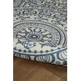 thumbnail image 7 of Linon Outdoor Washable Area Rug Collection, Smoke and Blue, 2' x 3', 7 of 7