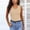 Khaki, variant on Women's Summer Tank Tops Casual Sleeveless Garment Lace Trim V Neck Undershirts Basic Solid Color Vest Fashion Slim Fit Tunic Top