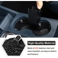 thumbnail image 3 of Car Center Console Cup Holder Divider Storage Box Compatible with Ford Maverick 2022 2023 Central Console Cup Holder Storage Box Organizer Cup Drink Holder Storage Box Cup Stand ABS Insert Accessories, 3 of 16