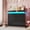 ‎Black, variant on NYBOPAVIS 6 Drawer Dresser with Led Lights, 39" Wide White Wooden Dresser for Bedroom, Modern Chest of Drawers with Power Outlet & Flip Top Storage for Closet, Living Room, Entryway, Hallway