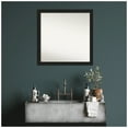 thumbnail image 6 of Amanti Art Custom Wall and Bathroom Mirror (31.25 x 31.25 in.), Midnight Black Narrow Frame, 6 of 7