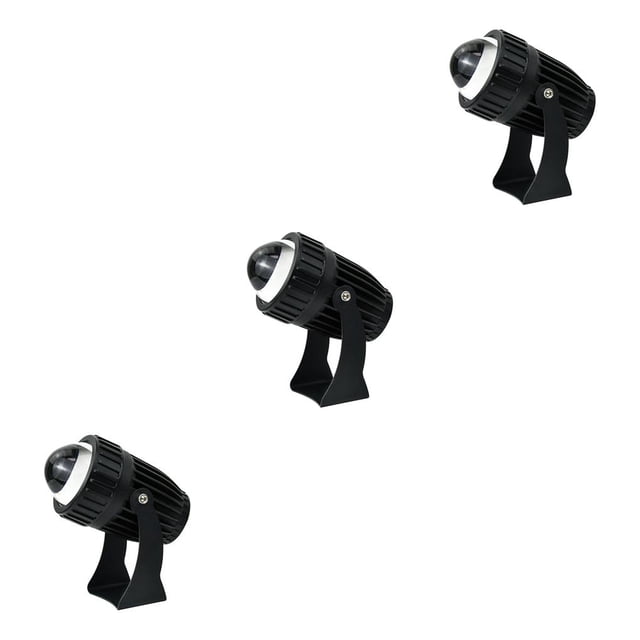 Toystoory Foco de pared LED IP65 a prueba de agua, iluminación exterior, haz de luz, 5W, 250lm, lámparas brillantes para césped, jardín, decoración de rojo 3piezas Toystoory CBP185993