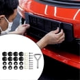 thumbnail image 5 of Auto Number Plate Frame Holder Mounting Screws License Holder Screws With Cap Plate Mounting Hardware, 5 of 5