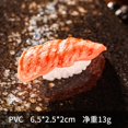 thumbnail image 3 of Accesorios de exhibición de alimentos de simulación falsos, sushi, salmón, atún, bloque de pescado, modelo de rebanadas de porciones, hotel, restaurante, decoración de tiendas, 3 of 5
