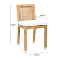 thumbnail image 3 of Amara Rattan Dining Chair, 3 of 8