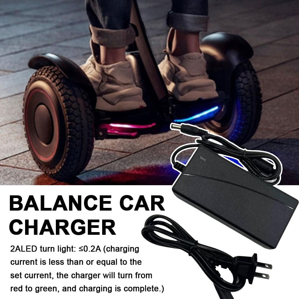 Balance Scooter Charger, US Plug, 42V 2A Output, Input AC 90-264V, for Electric Hoverboard, Self-Balancing Scooter