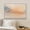 WHITE, variant on PixonSign Framed Canvas Print Wall Art Pastel Sunset Ocean Horizon Landscape Nature Wilderness Illustrations Modern Art Decorative Minimal Rustic for Living Room, Bedroom, Office - 24"x36" Black