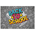 thumbnail image 3 of Chalkboard Style Back to School Banner Hand Drawn School Supplies Welcome Decoration for Classroom Decor Education Event, 3 of 7
