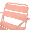 thumbnail image 4 of Calvert Outdoor Dining Chair, Set of 2, Matte Coral, 4 of 9