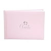 Guest Book Baby 8.5X6In. Pink