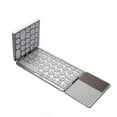 thumbnail image 1 of axGear Wireless Keyboard with touchpad Three-fold Portable Rechargeable Bluetooth, 1 of 6