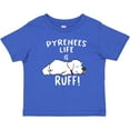 thumbnail image 3 of Inktastic Pyrenees Life is Ruff Great Pyrenees Boys or Girls Baby T-Shirt, 3 of 5