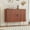 brown, variant on Garvee 47" Fluted Sideboard Buffer Cabinet with Sliding Doors, Modern Wood Accent Storage Cabinet with Adjustable Shelves, Cabinets Console Table for Living Room, Kitchen, Dining Room, Entryway