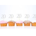 thumbnail image 3 of Cupcake Toppers Sotpot para 20 cumpleaños, 30 unidades, Happy 20 Years, 3 of 6
