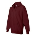 thumbnail image 5 of Hanes Men's and Big Men's Ultimate Cotton Heavyweight Fleece Full Zip Hood, up to Size 3XL, 5 of 5
