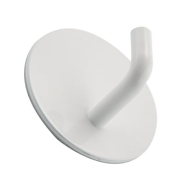 Inteprter Colgador de pared de acero inoxidable para el hogar, baño, baño, cocina, toalla colgante, sombrero, bufanda, soporte de gancho para paraguas Almacenamiento y organización del hogar Blanco Inteprter HA005142-02
