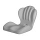 thumbnail image 3 of Cojín asiento espuma viscoelástica con soporte , cómodo, portátil, con funda lavable, respaldo ergonómico para sillas juegos y sillas Gris, 3 of 10