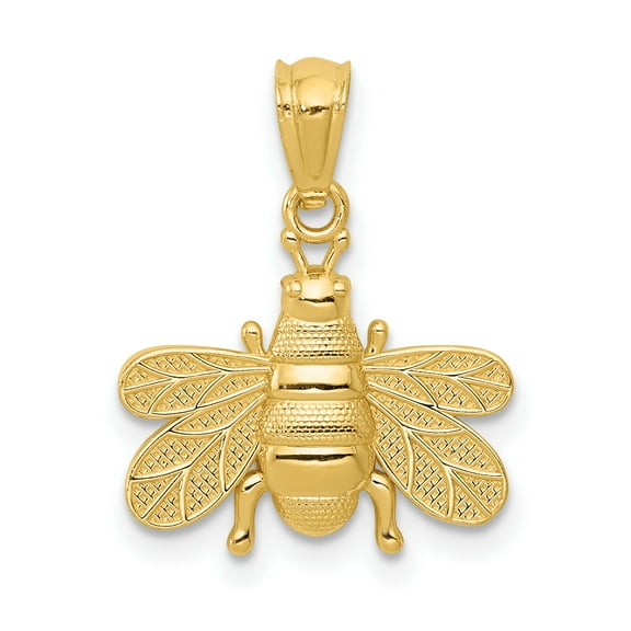 FJC Finejewelers 14k Yellow Gold Polished Bee Charm