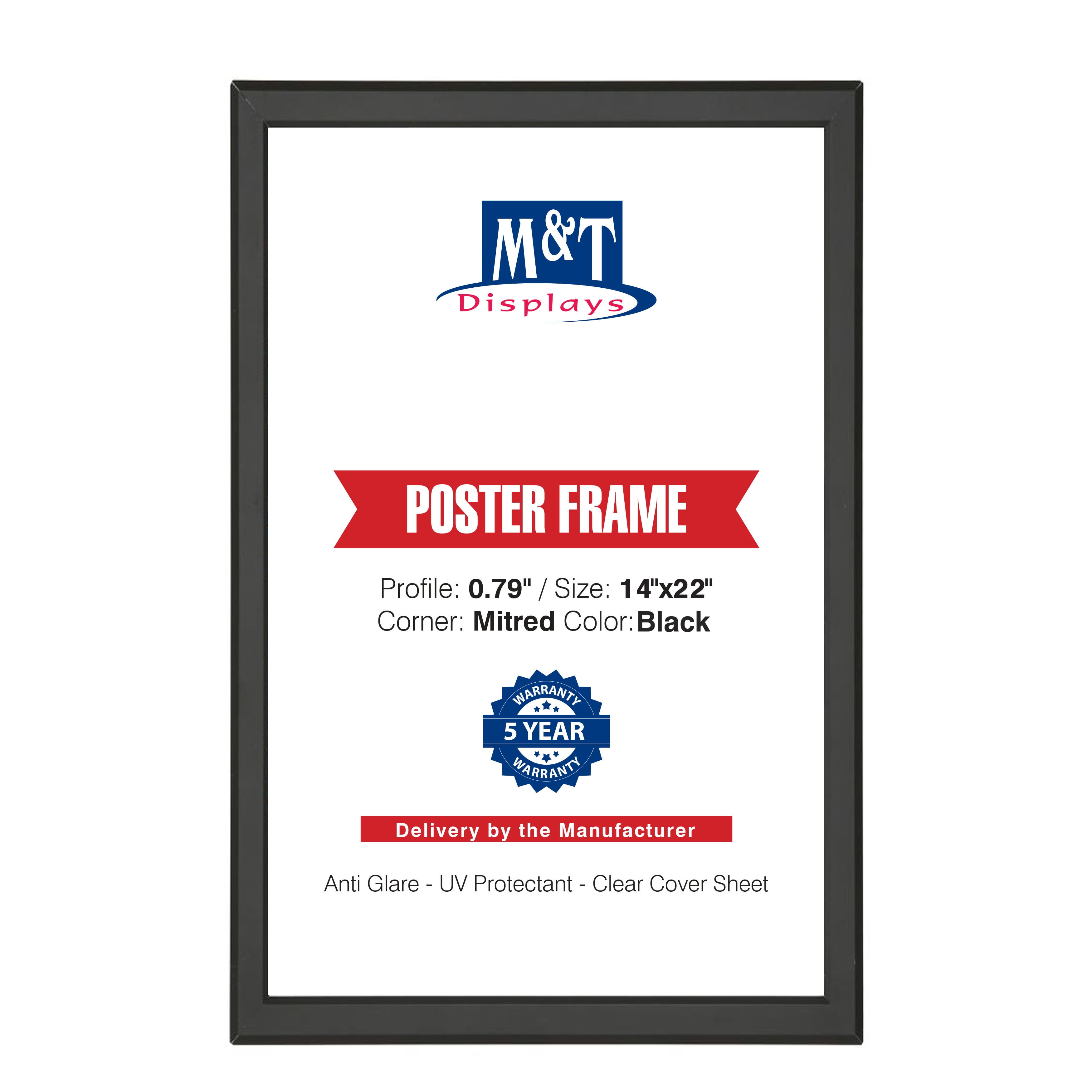 Poster Frame Anti-Glare Cover Sheets 