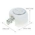 thumbnail image 3 of 30 Pcs Furniture Cam Lock Nut Connectors Fittings for Cabinet Drawer Wardrobe, 3 of 4