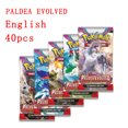 thumbnail image 3 of 40Pcs Cards English French Spain TCG: Hidden Fates Scarlet Violet Booster Collectible Trading Card Game Children Toy, 3 of 5