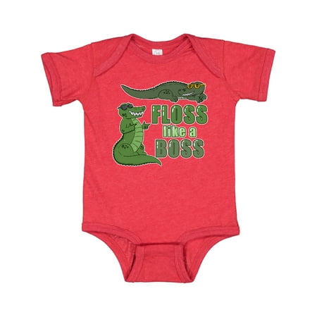 

Inktastic Floss Like A Boss Gators Gift Baby Boy or Baby Girl Bodysuit