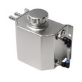 thumbnail image 3 of Silver Aluminum Radiator Coolant Overflow Bottle Recovery Water Tank Reservoir, 3 of 4