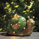thumbnail image 2 of Luz solar de caracol Decoración de jardín Estatua de animal Resina solar, lámpara Luz Estatua de animal Decoración al aire libre para entrada de patio Regalo de fiesta de Navidad JAMW Sencillez, 2 of 5