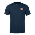 thumbnail image 2 of Men's Levelwear  Navy Edmonton Oilers Thrive Club Patch 2.0 Tri-Blend T-Shirt, 2 of 3