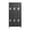 Black-6 Door, variant on HOQBN 72"H Metal Lockers with Lock for Employees,3 Door Heavy-Duty Storage Locker Cabinet with Individual Locks for Home Gym Office School Garage,Black
