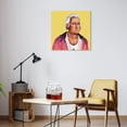 thumbnail image 5 of "Hip George Washington" Frameless Free Floating Reverse Printed Tempered Art Glass Wall Art, 5 of 9