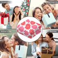 thumbnail image 5 of Wearable Blanket,Pioneer Flower Floral Print Pattern Hooded Wearable Flannel Blanket for Adults & Teens,Winter Poncho Shawl Wrap Cape Cozy Anti-Pill,60"x80", 5 of 5