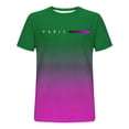 thumbnail image 5 of Wavsuf Graphic T Shirts Men Tees Short Sleeve Fashionable Button T Shirt Green Size M, 5 of 6