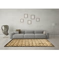 thumbnail image 3 of Ahgly Company Indoor Rectangle Abstract Brown Contemporary Area Rugs, 7' x 9', 3 of 4